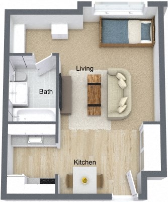 2047 N Cambridge Avenue Studio-2 Beds Apartment for Rent - Photo Gallery 22